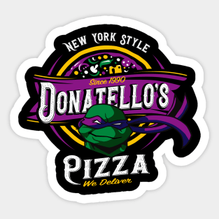 Donatello's New York Style Pizza Sticker